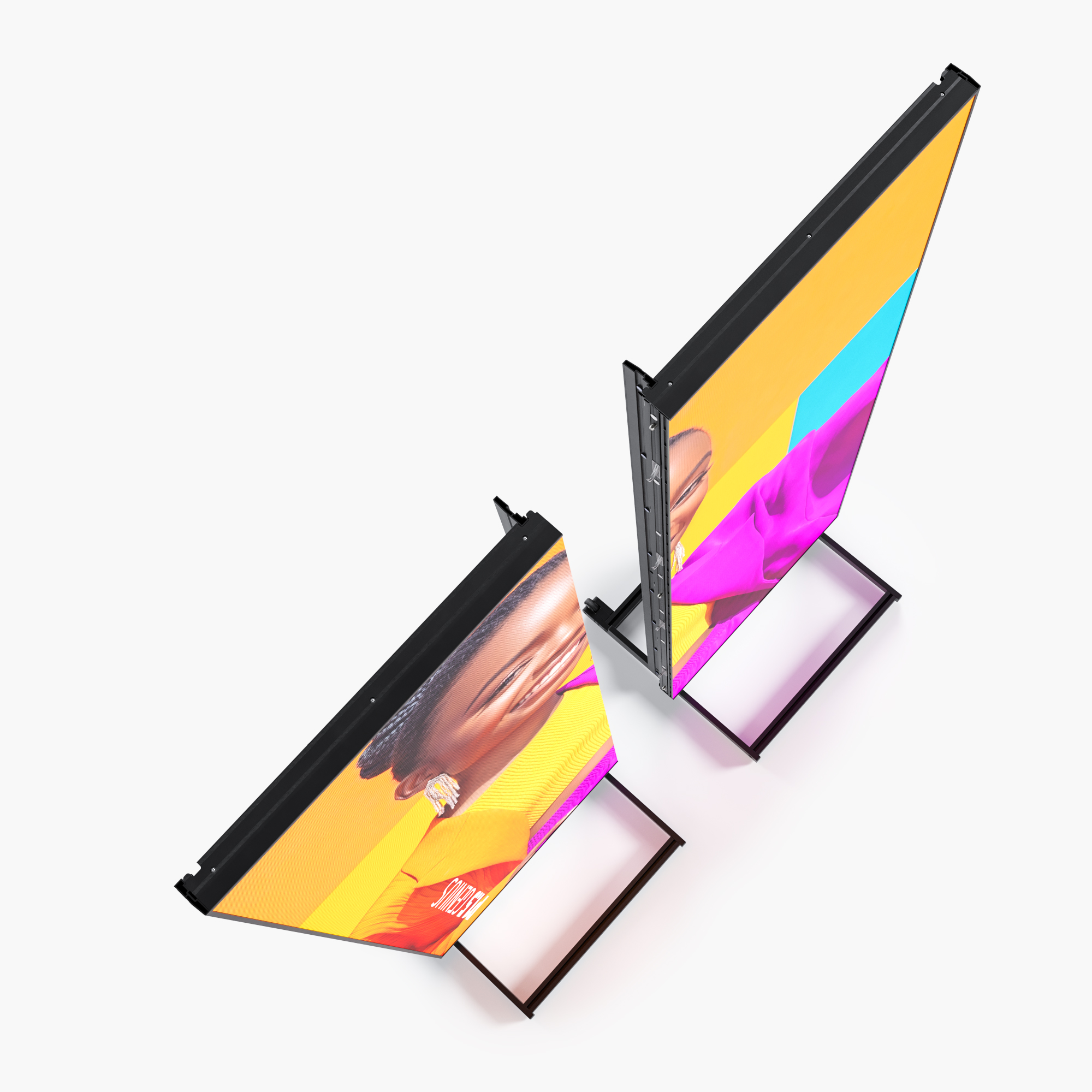 Videowall GENIUS - Rahmenlos - LED P1.5 - LED 6er