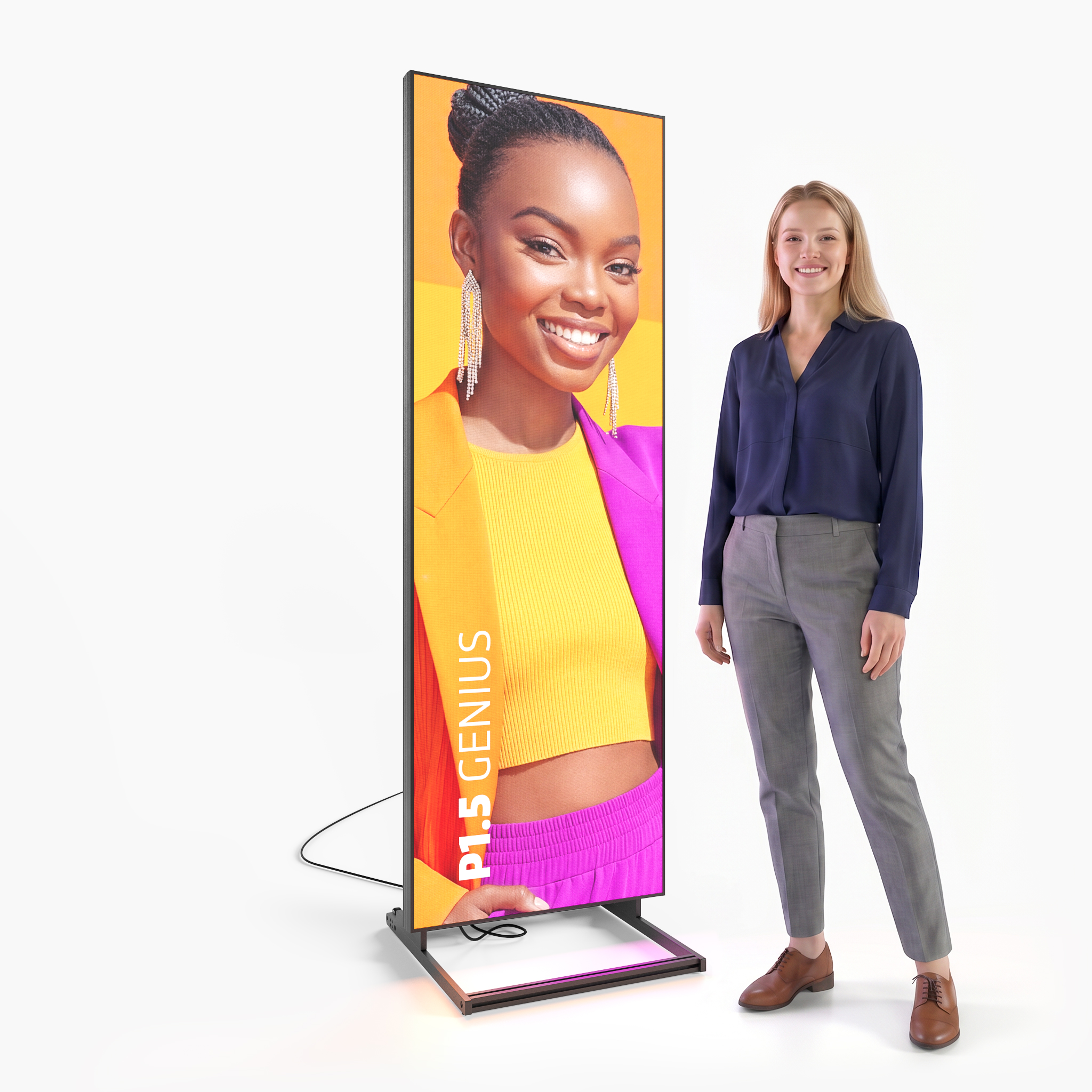 Videowall GENIUS - Rahmenlos - LED P1.5 - LED 1er 