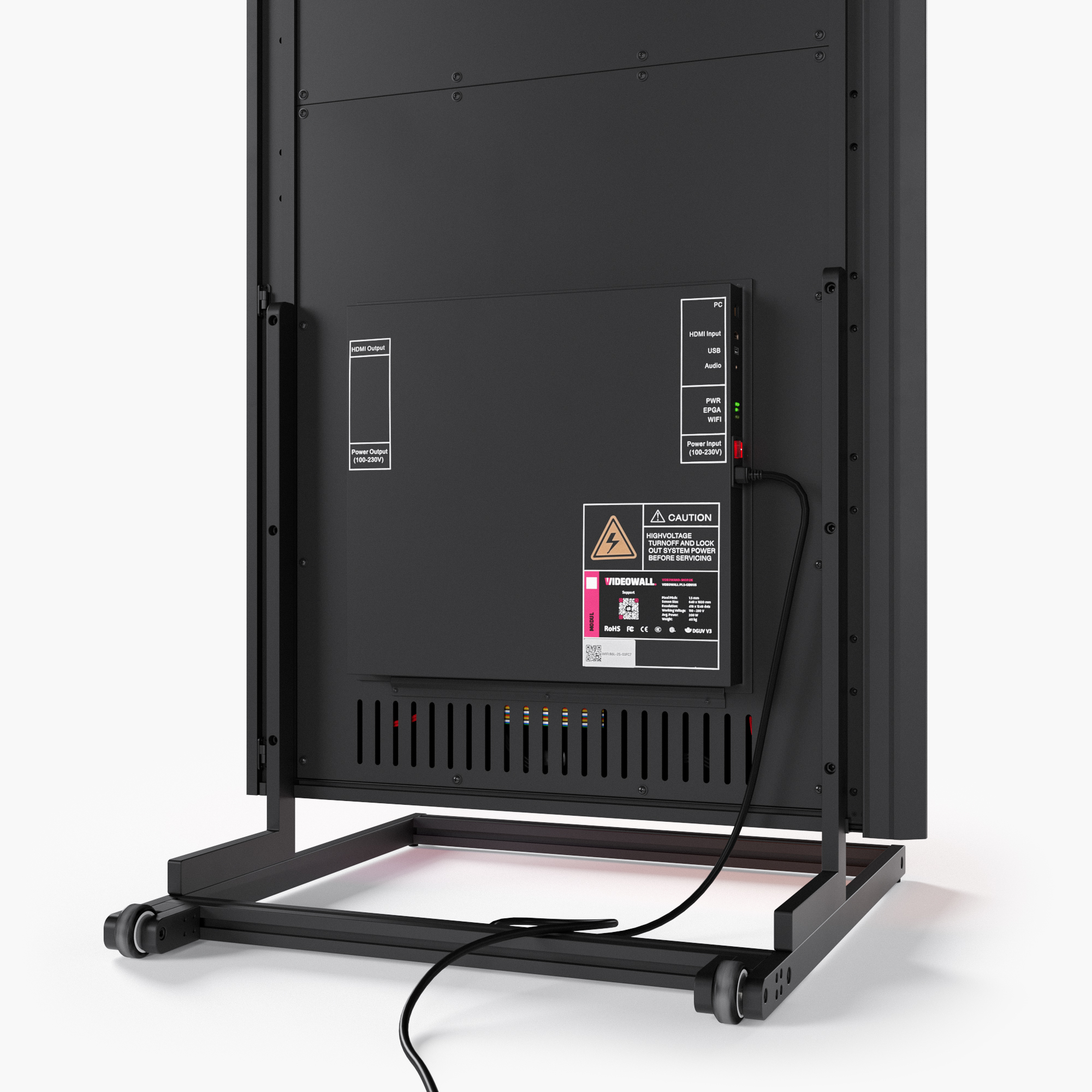 Videowall GENIUS - Rahmenlos - LED P1.5 - LED 6er