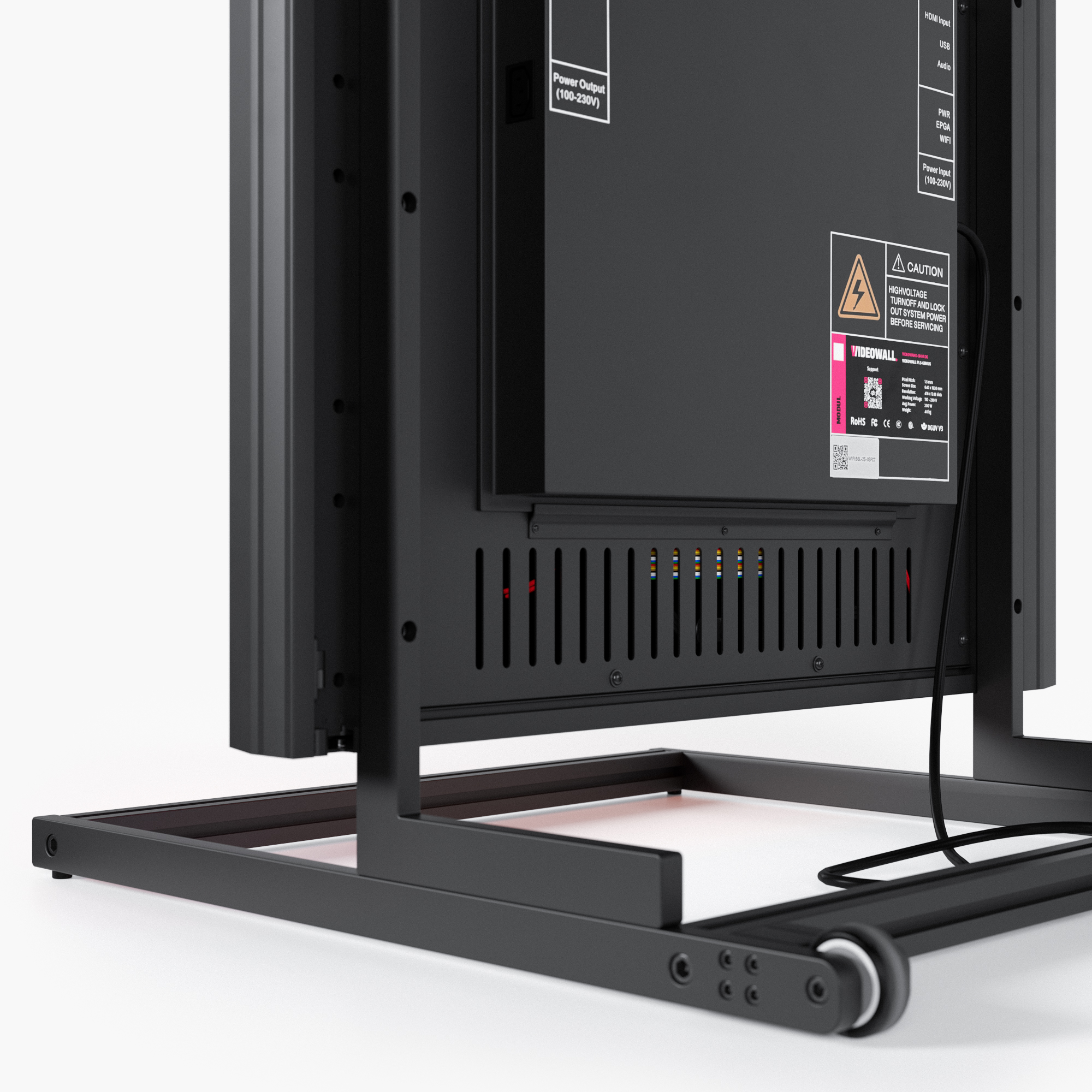 Videowall GENIUS - Rahmenlos - LED P1.5 - LED 6er