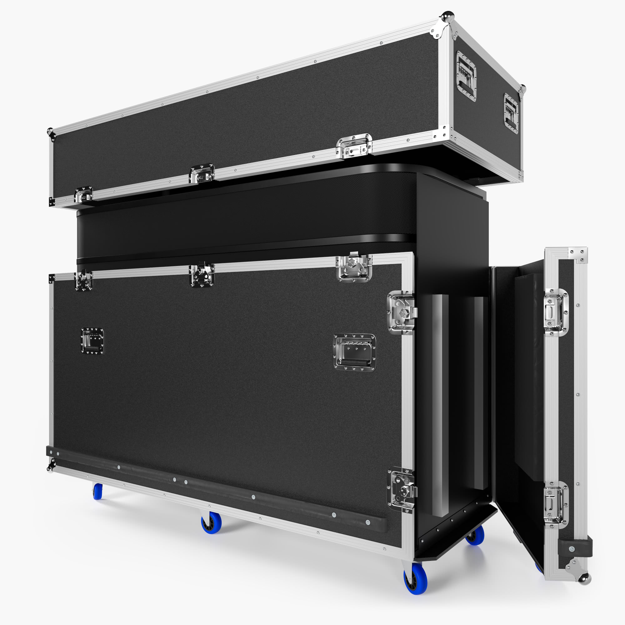 Videowall Flightcase für Videowall Counter