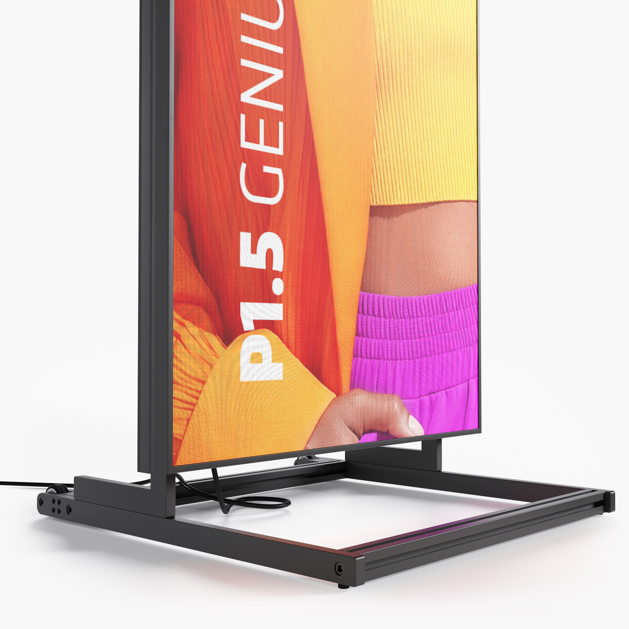 Videowall GENIUS - Rahmenlos - LED P1.5 - LED 6er