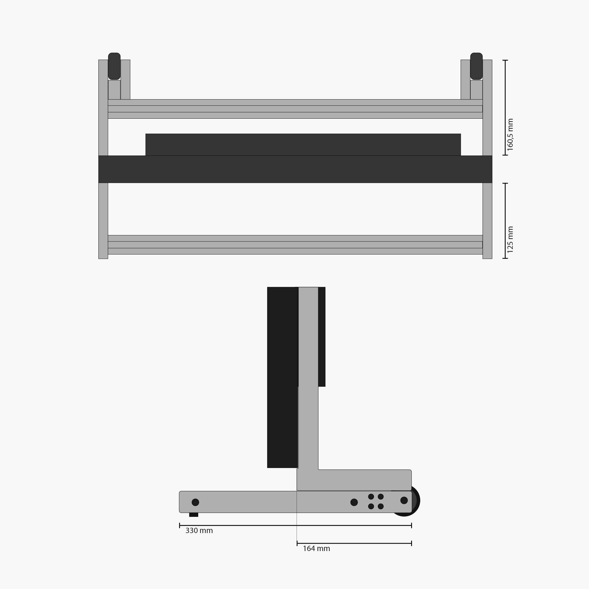 Videowall P2 Plus Mounting Kit Modulap ONE 246